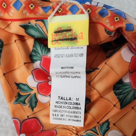 New!Agua‎ Bendita Alegria Bikini Bottom - Picture 15 of 16